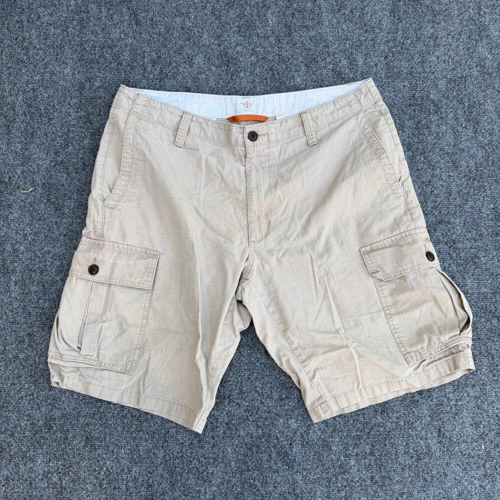 DOCKERS Ripstop Cargo Shorts Khaki Men's Size 34